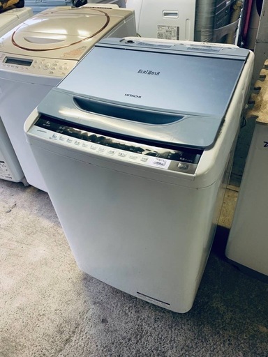 ♦️ 奥深し 日立電気洗濯機【2016年式】BW-V80A 