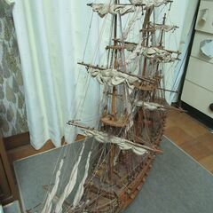 木製帆船　モデルシップ　大型