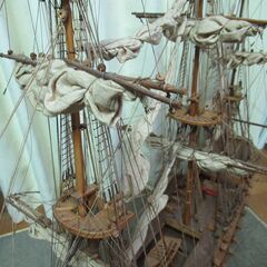 木製帆船　モデルシップ　大型