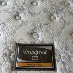 シモンズベッドセット　
ワイドダブルサイズ ほぼ新品 