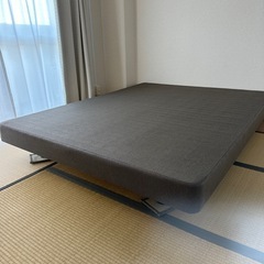 シモンズベッドセット　
ワイドダブルサイズ ほぼ新品 