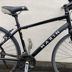 MARIN. マリン　クロスバイク マットブラック　24段　東京　三鷹市　武蔵野市