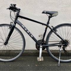 MARIN. マリン　クロスバイク マットブラック　24段　東京　三鷹市　武蔵野市