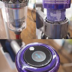 Dyson コードレスクリーナー V11 Fluffy+ SV14 FF COM  アタッチメント・専用スタンド付
