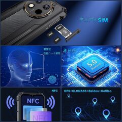 2024年発売新製品 OUKITEL WP28S SIMフリー スマホ 本体 16GB RAM+