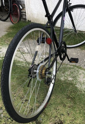 STEAMION27インチクロスバイク外装6段変速 自転車 27インチ 6段変速