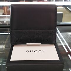 GUCCI　2つ折り財布　365487　BK　IKD-669