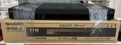 引取限定】シャープ ブルーレイディスクレコーダー 2021年製