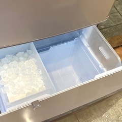 三菱 3ドア 335L 冷蔵庫 中古 家電 買取 シャンパンピンク 自動製氷機能付き