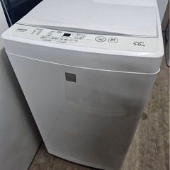 20年製 アクア 洗濯機 5k AQW-GS5E7 ST