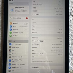 iPad 第10世代10.9インチ A2696 Wi-Fi-cell 64GB バッテリー88％ 03