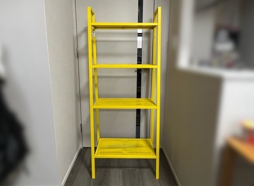 IKEA LERBERG レールベリ シェルフユニット イエロー - メルカリ