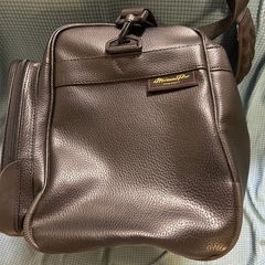 ２回ほど使用　値下げ19,800円→17,800円　反対側にミズノのビックロゴ　ミズノプロ　スポーツ用　野球　バック ボストンバッグ 黒 ショルダー 大容量 ブラック