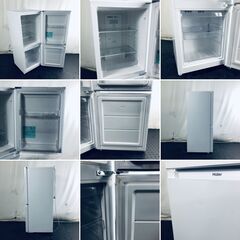 ID:re11129 ハイアール Haier 冷蔵庫 一人暮らし 中古 2021年製 2ドア 140L ホワイト ファン式 右開き JR-NF140M  【リユース品：状態C】【送料無料】【設置費用無料】