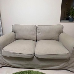 美品】IKEA 2人掛け ソファー