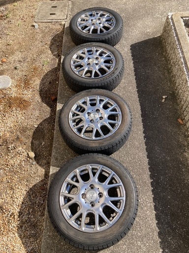 楽天市場】155／65R14（スタッドレスタイヤ・ホイールセット｜タイヤ 