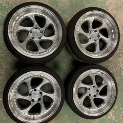 タイヤ・ホイールPokal custom felgen GRB01 アメ鍛 - タイヤ、ホイール 