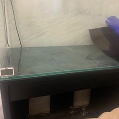 宮城仙台！900×450×450ガラス水槽&木製台！！中古