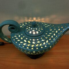 ■ポット型卓上ランプ 卓上ライト 台湾 置物 ムード照明 間接照明 札幌 西区 西野店