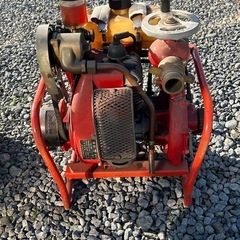 トーハツ消防ポンプ　V10D ジャンク扱い