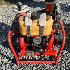 トーハツ消防ポンプ　V10D ジャンク扱い