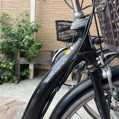 電動アシスト自転車 YAMAHA 黒