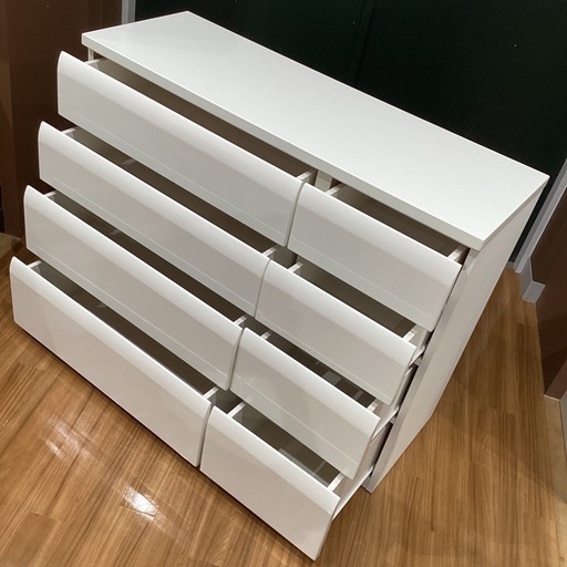 【トレファク神戸南店】ニトリ キャビネット です‼︎【取りに来られる方限定】 ニトリ キャビネット ポスティアホワイト 】をご紹介！！｜2026年04月