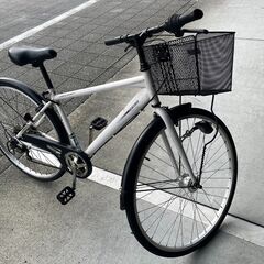 【完売御礼】【大人用】整備済 DCM フェルマータ 27型外装6段ギア 中古自転車 シティ軽快車 白色 <自転車のオオムラ 静岡店> 完売御礼】【大人用】整備済 DCM フェルマータ 27型外装6段ギア 中古