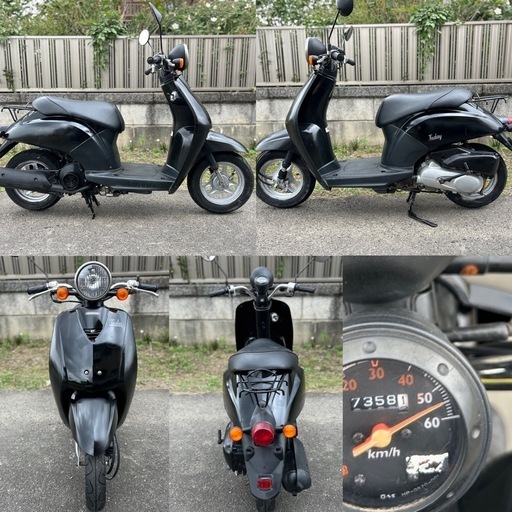⭐️Today低燃費4スト⭐️シート・バッテリー・メーターワイヤなど新品