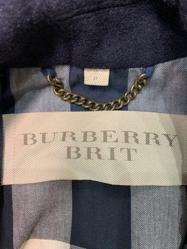 Burberry bridバーバリーブリット メルトンピーコート Burberry bridバーバリーブリット メルトンピーコート Burberry