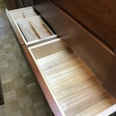 七段チェスト 茶 【ジャングルジャングル深井店】