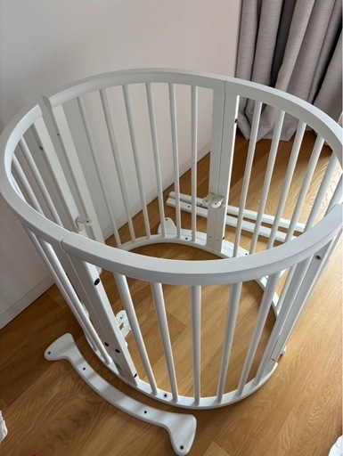 STOKKE ストッケ　ベビーベッド　V2エクステンションセット ストッケ スリーピー ミニ + ベッドエクステンションセット (ドレープ