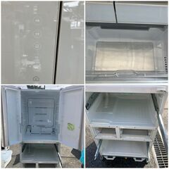 510㍑ フレンチドア ６ドア 観音とびら TOSHIBA 東芝 冷凍冷蔵庫 VEGETA プレミアムモデル （ガラス扉）配送設置無料♬日時指定可能（８時～１６時）指定OK（年中無休）