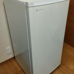 【2021年製ALLEGiA】家庭用ノンフロン冷凍庫アレジア 108L前開き4段引き出し AR-BD116-NW