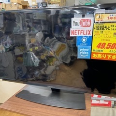 SHARP製☆21年製☆43型液晶テレビ☆1年間保証付き