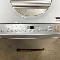 大阪送料無料★3か月保障付き★洗濯機★2018年★シャープ★5.5kg★ES-TX5B-N★S-651