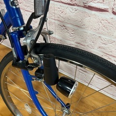 整備済/フレーム新古品】安定感のあるクロスバイク520mm カスタム