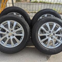 値下げしました[美品] DUNLOP WINTER MAXX アルミホイール付き4本 