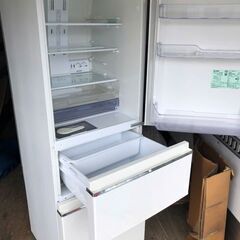 配送設置無料✨no 587🌈 MR-CX33A-W 冷蔵庫 パールホワイト [330L /3ドア /右開きタイプ]