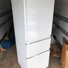 配送設置無料✨no 587🌈 MR-CX33A-W 冷蔵庫 パールホワイト [330L /3ドア /右開きタイプ]