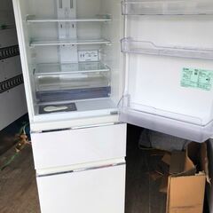 北九州市内配送設置無料✨🌈 MR-CX33A-W 冷蔵庫 パールホワイト [330L /3ドア /右開きタイプ]