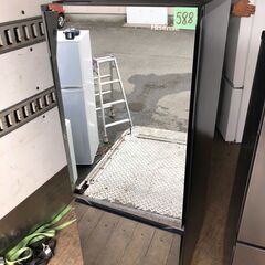 ?配送設置無料✨no 588? 冷凍冷蔵庫 ミラーブラック HR-G16AM [幅48.1