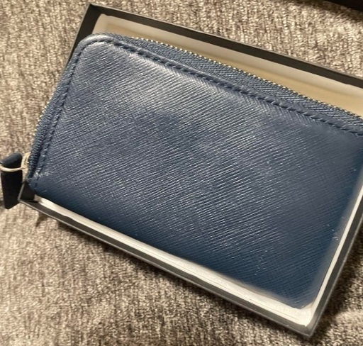 BEAMS ネイビー 紺　コインケース