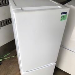 NO 590 🌈北九州市内配送設置無料✨🌈 2021年　ヤマダ電機 2ドア冷蔵庫 (156L・右開き) ホワイト YRZF15G1