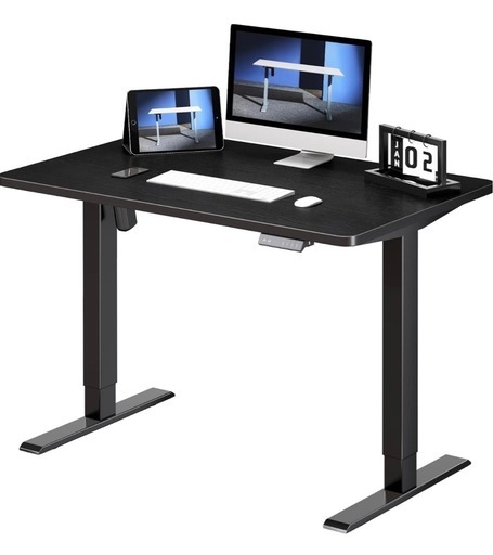 電動 昇降式デスク 衝突検知 USBコンセント付きAED-1260 BK/MBK 電動 昇降式デスク 衝突検知 USBコンセント付きAED-1260 BK/MBK AED