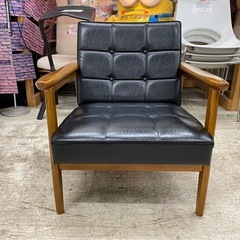 【愛品館 江戸川店 】kチェア スタンダードブラック 1シーター カリモク60（カリモク ロクマル）