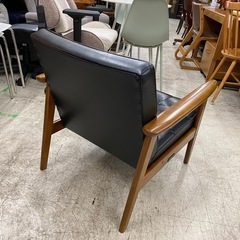 【愛品館 江戸川店 】kチェア スタンダードブラック 1シーター カリモク60（カリモク ロクマル）