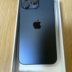 美品iPhone 15 pro max 256GB ブルーチタニウム