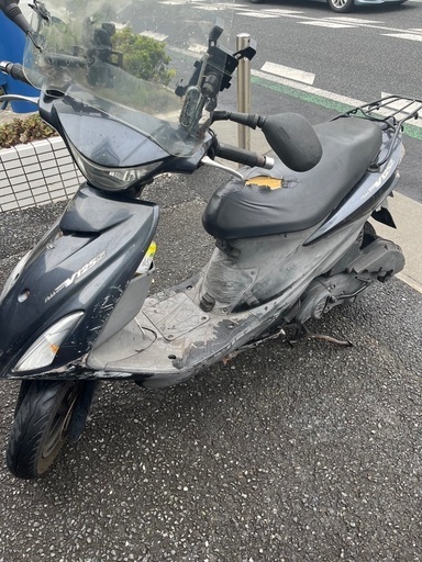 オイル漏れ　【引取限定】東久留米市　アドレスv125s