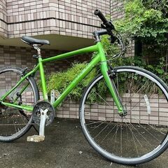 メンテナンス済み】TREK トレック 7.4FX クロスバイク グリーン 3×9